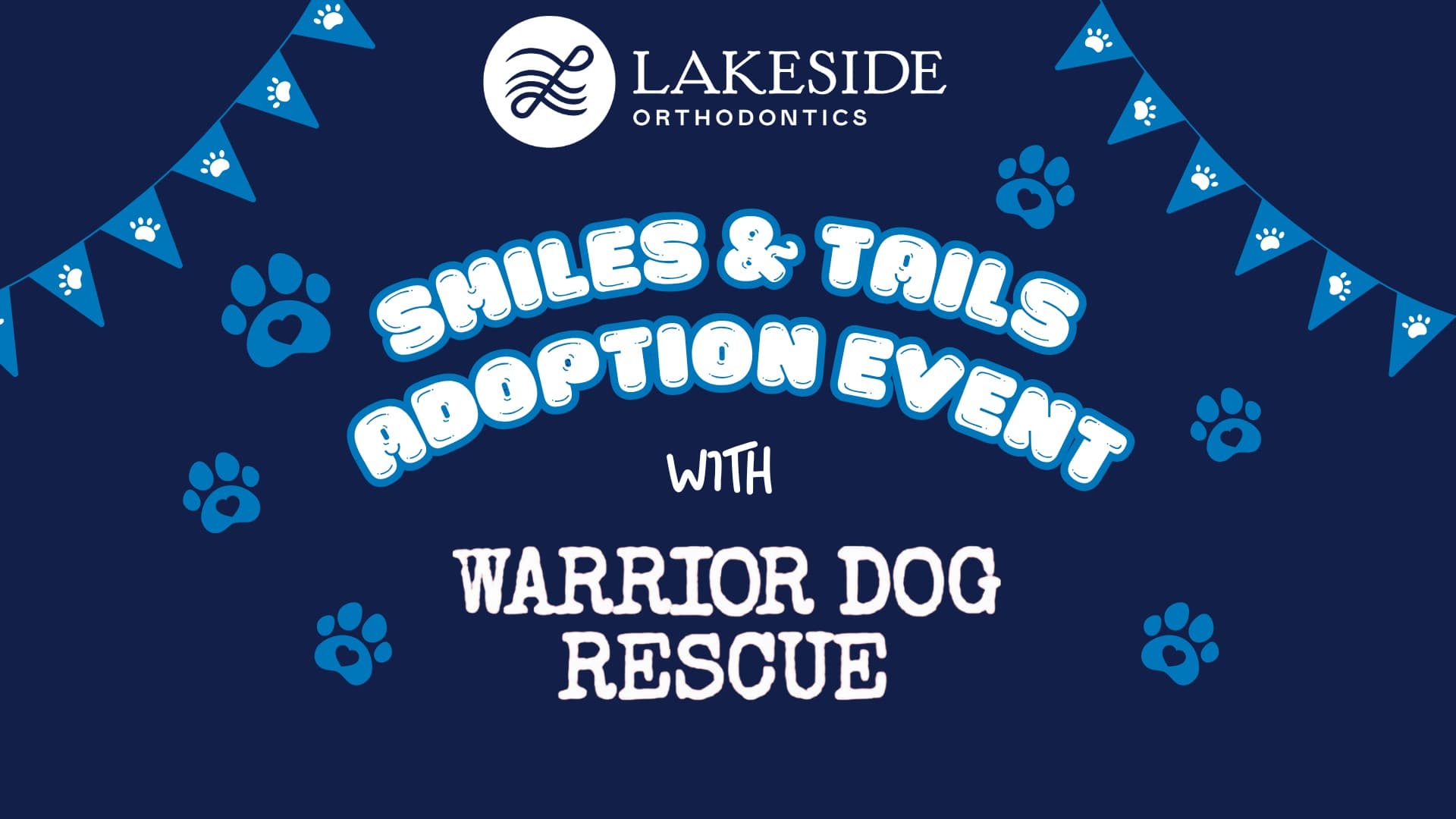 Smiles and Tails Adoption Event with Warrior Dog Rescue
