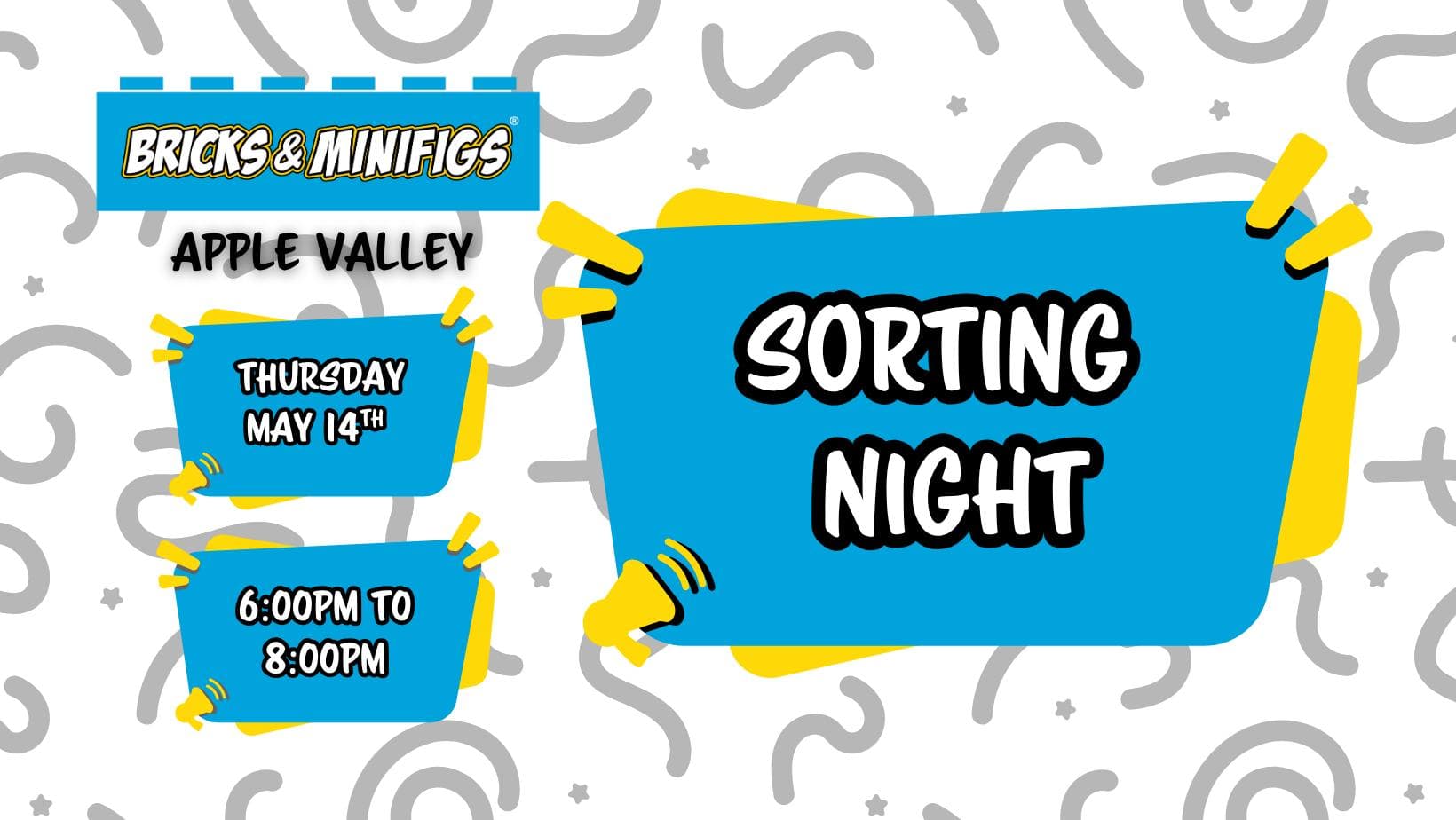 Sorting Night May 14th!