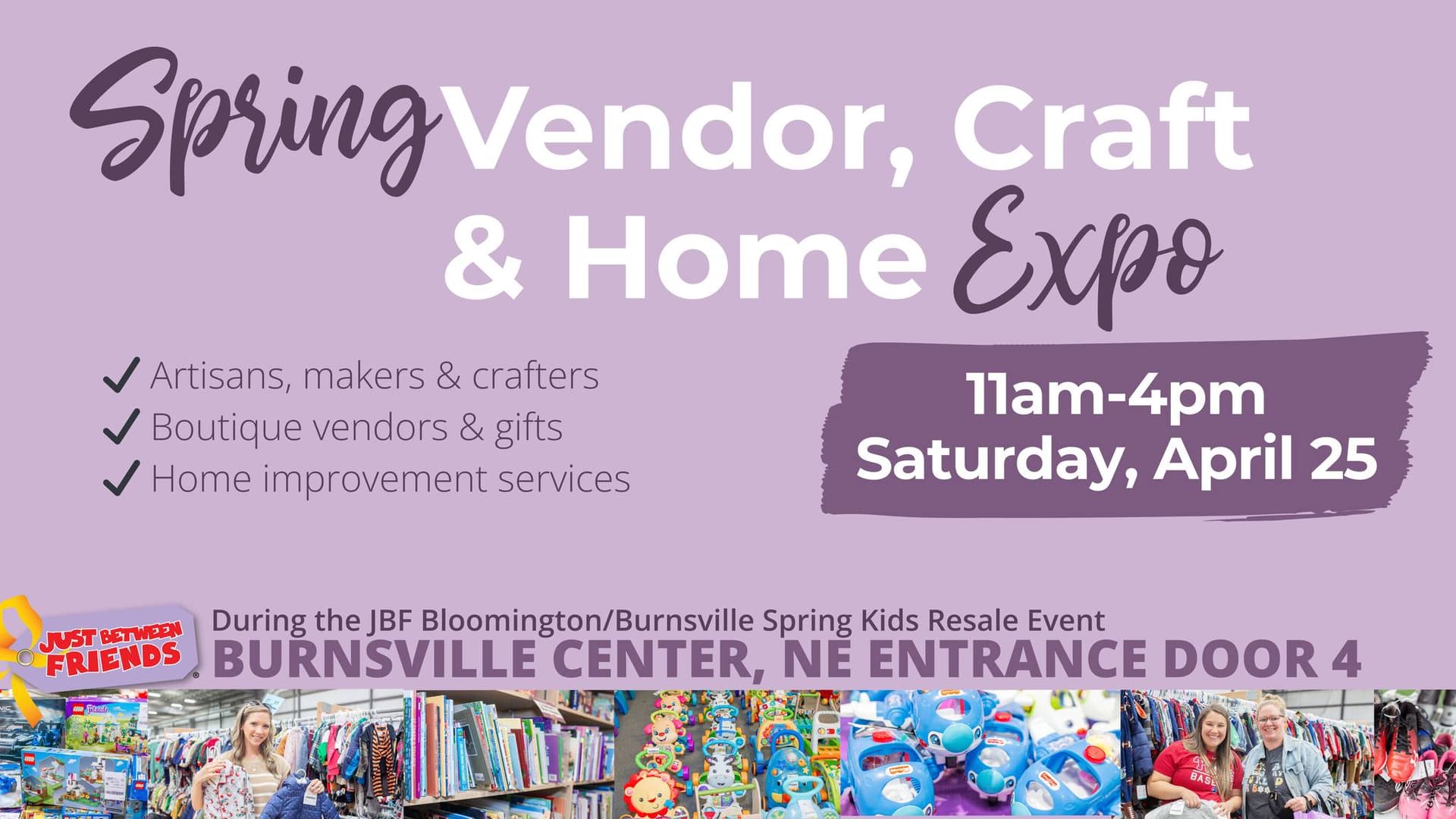 Spring Vendor, Craft & Home Expo at Burnsville Center