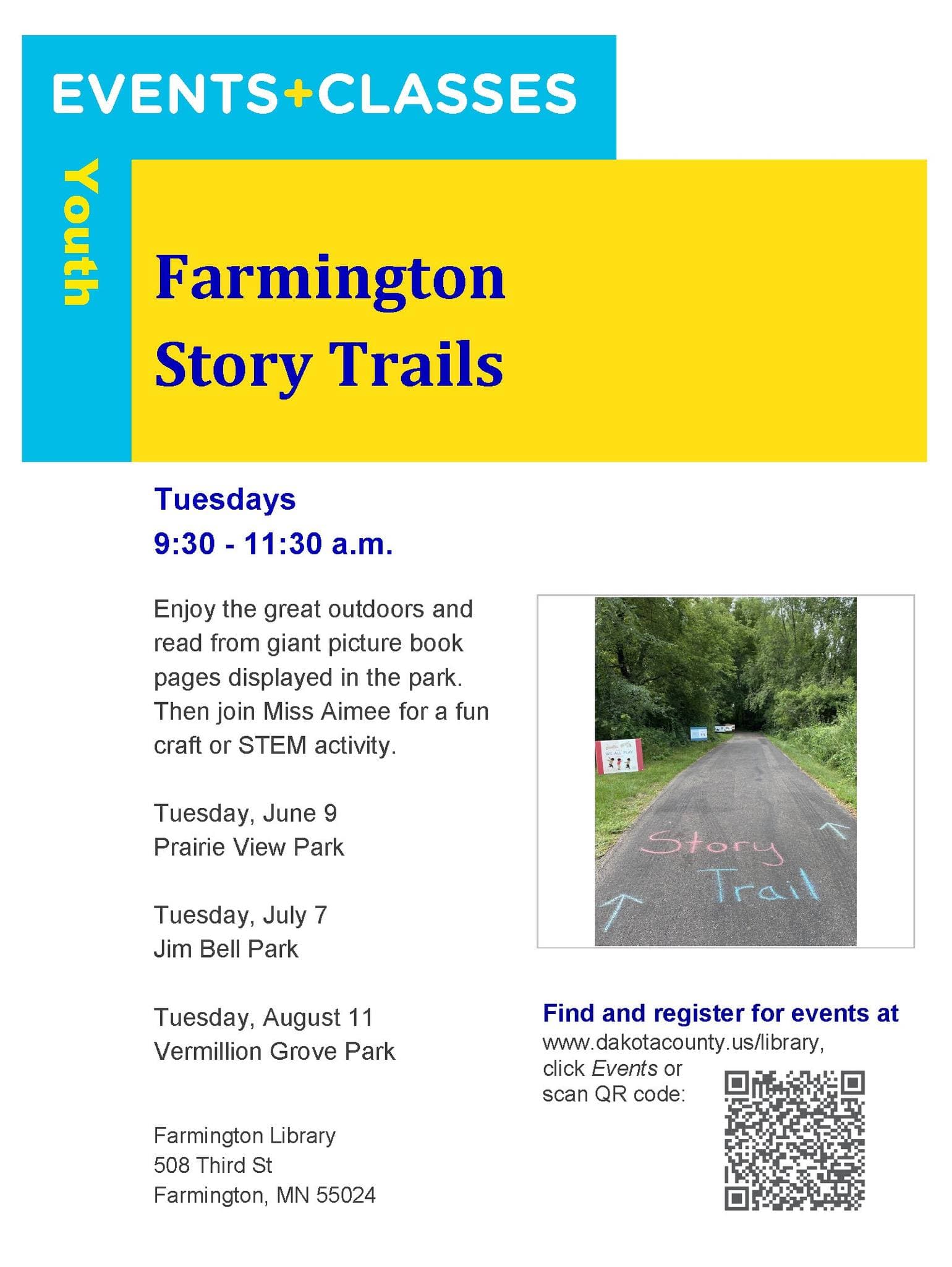 Story Trail at Prairie View Park
