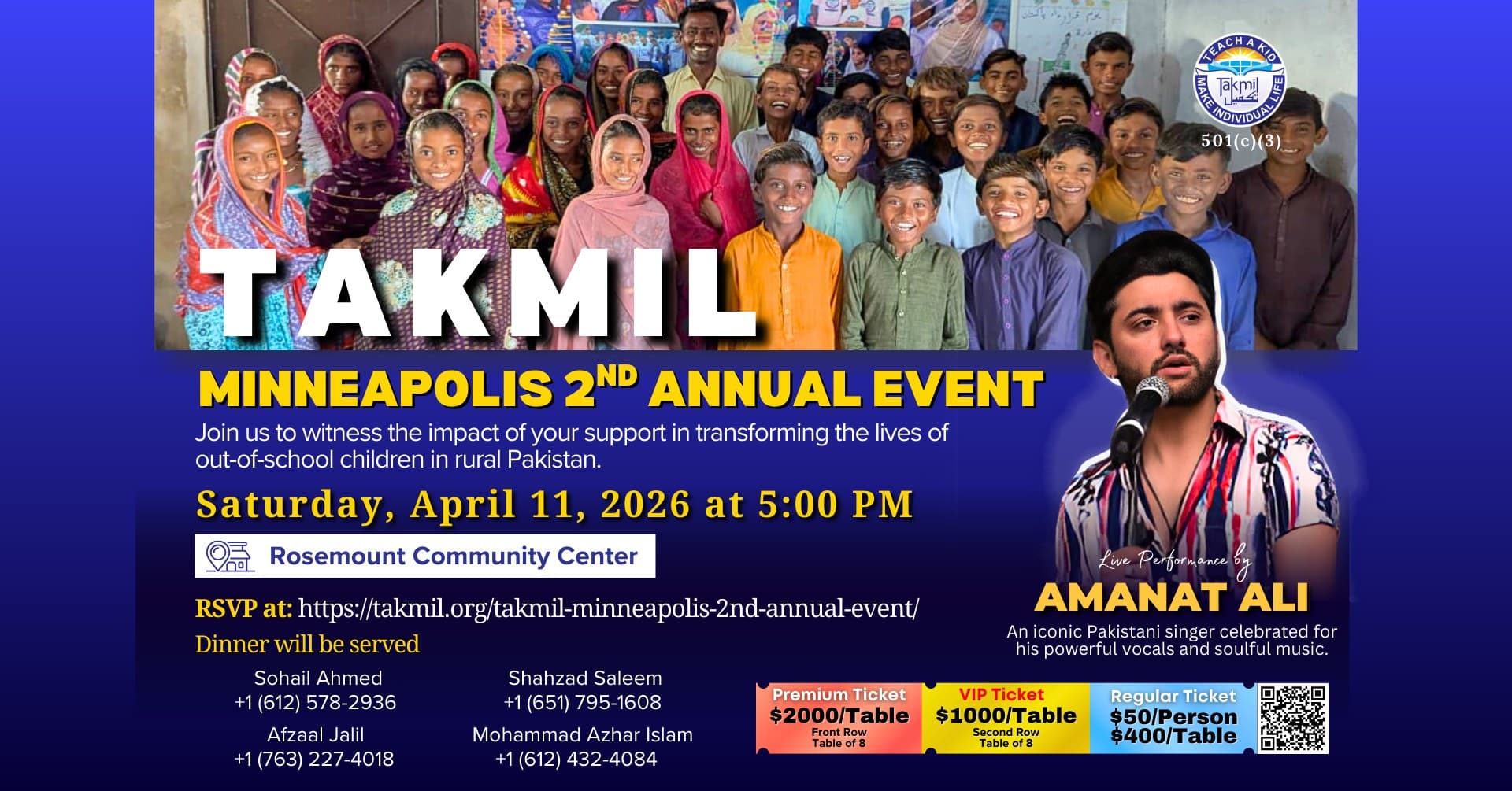 TAKMIL Minneapolis 2nd Annual Event
