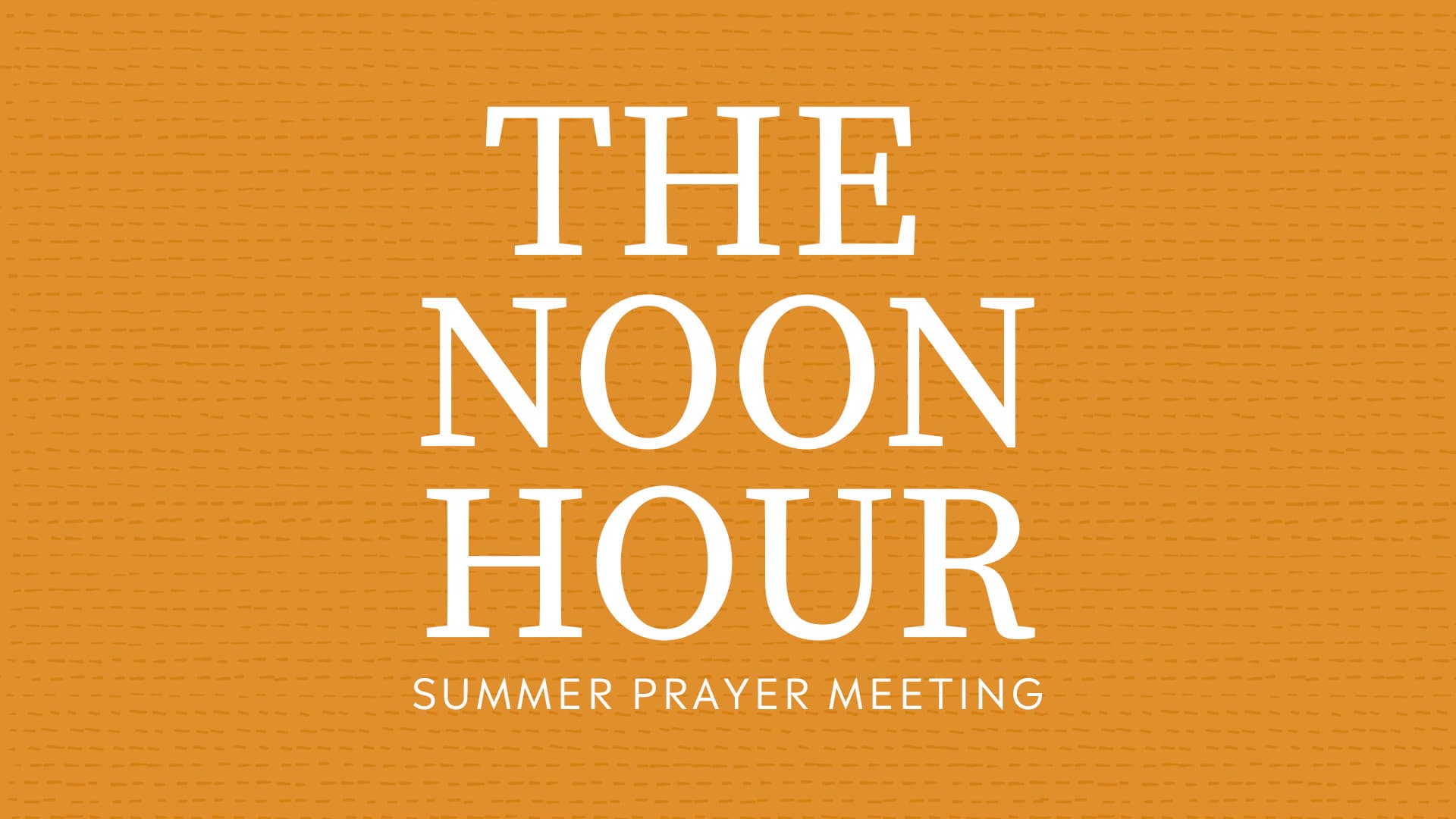 The Noon Hour
