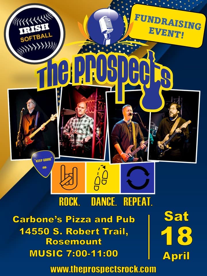 The Prospects @ Carbone's: Softball Fundraiser!