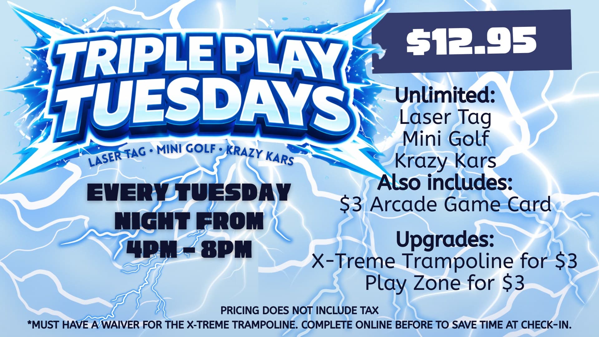 Triple Play Tuesdays