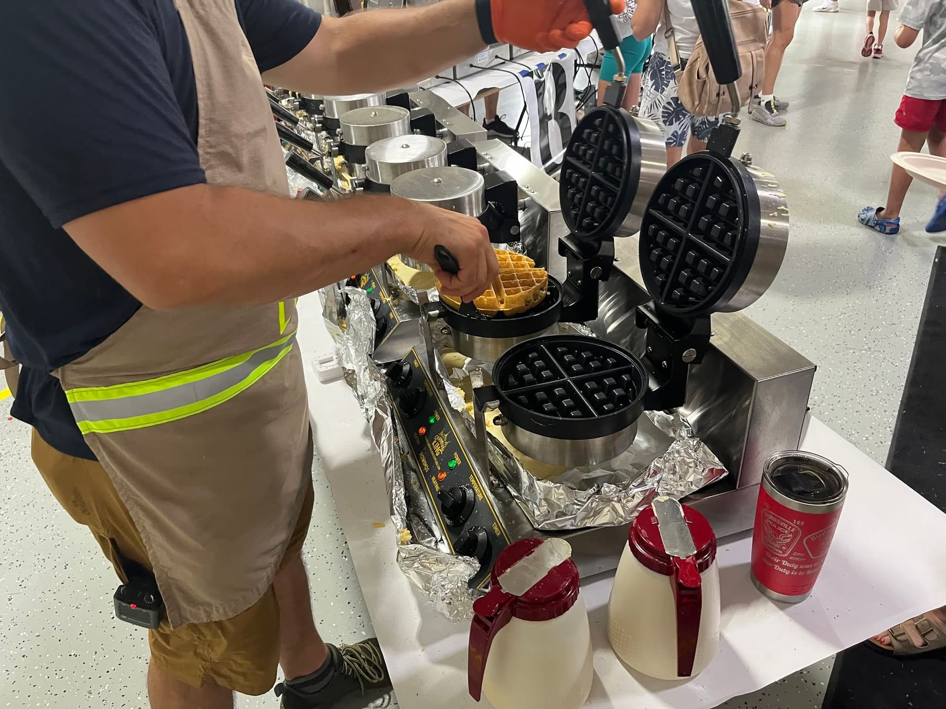 Waffle Breakfast hosted by the Lakeville Fire Dept