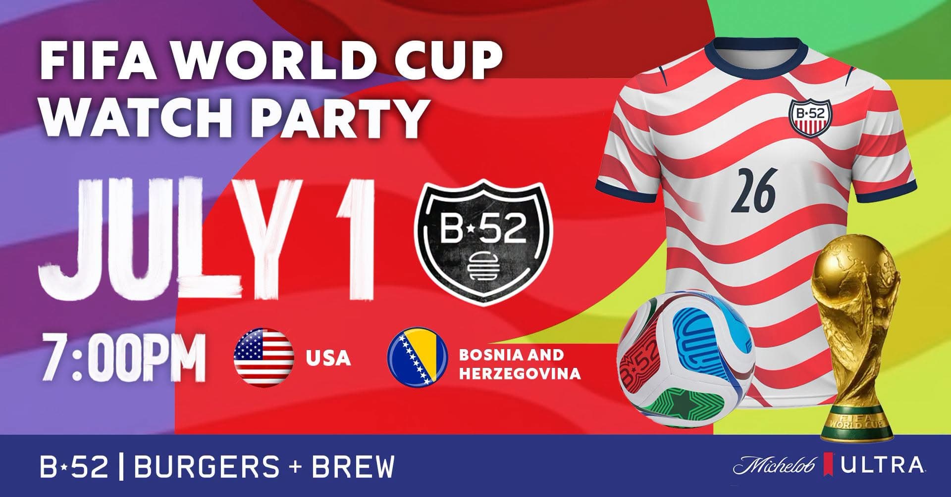 World Cup USA vs. Bosnia-Herzegovina