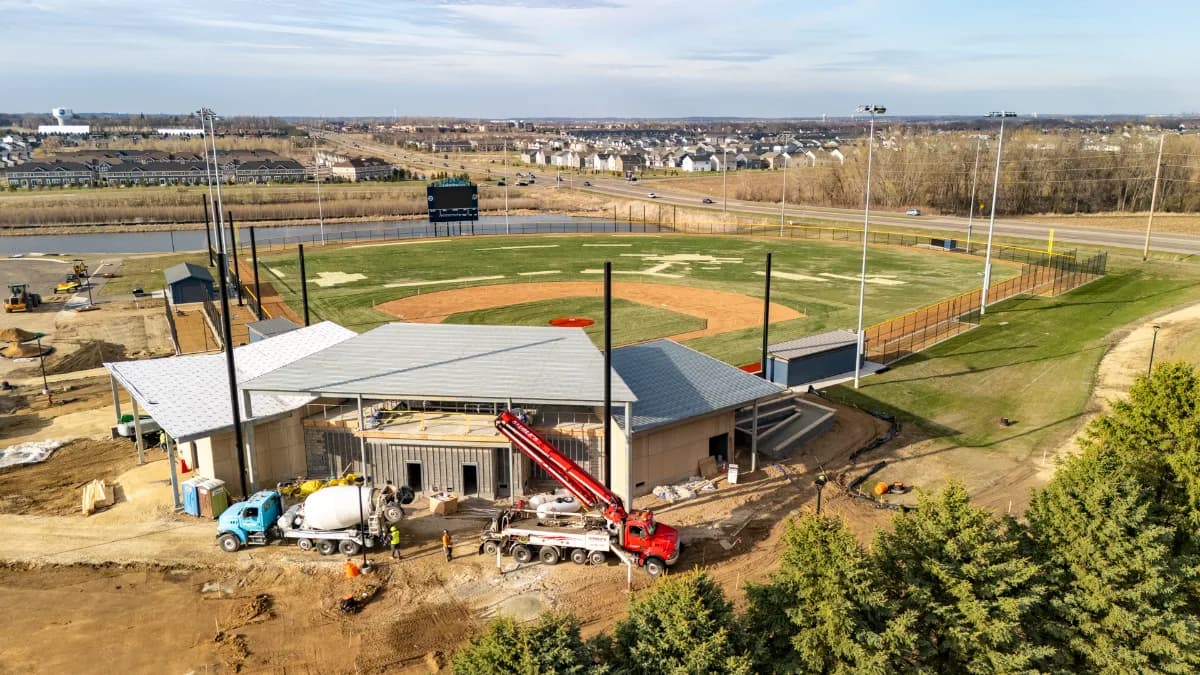Lakeville's Brand-New $4M Stadium Is Open & Here's What's Inside Belzer Stadium